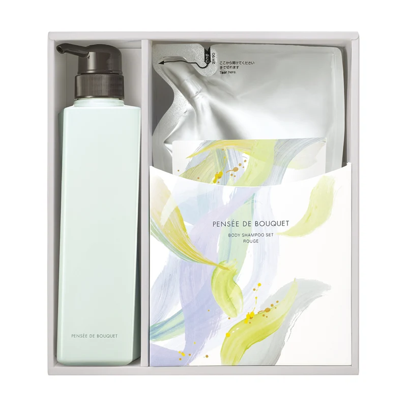 [Self-operated] Japanese POLA new product Lily Fragrance Shower Gel 500ml+470ml full size plus refill set, lily fragrance, rich foam, moisturizing the skin