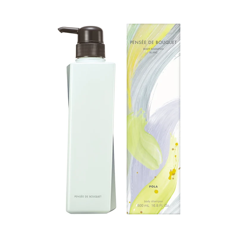 [Self-operated] Japanese POLA New Lily Fragrance Shower Gel 500ml Full Size Lily Fragrance Rich Foam Moisturizes Skin