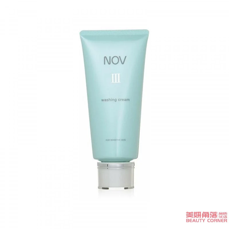 [Self-operated] Japan NOV Sensitive Skin Foaming Facial Cleanser III Series 120g Moisturizing and Low Irritation