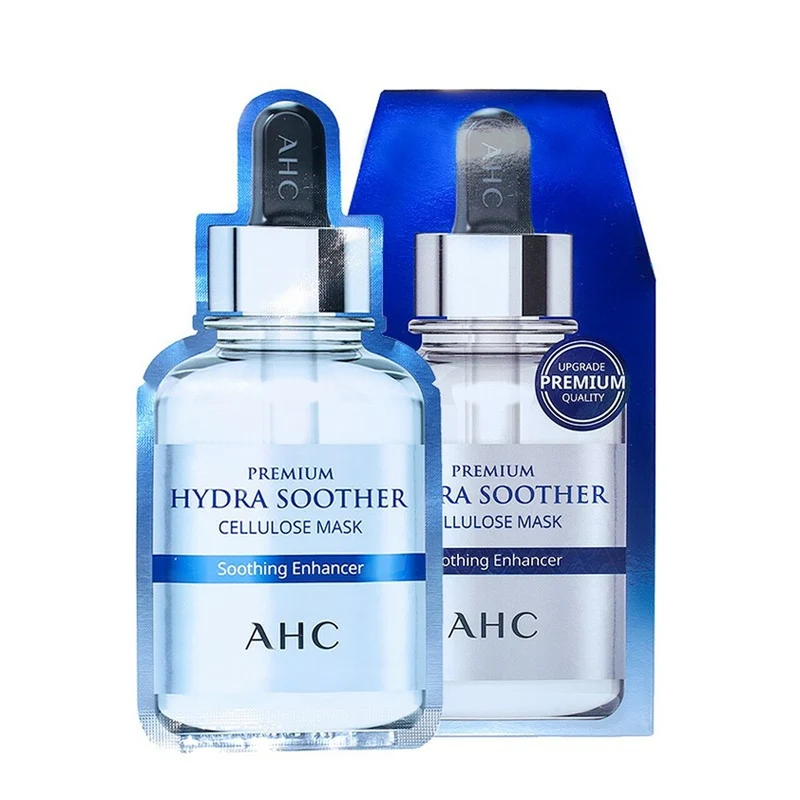 [Self-operated] South Korea's AHC new B5 high-concentration hyaluronic acid hydrating mask 27ml, single piece, hydrating, soothing and repairing