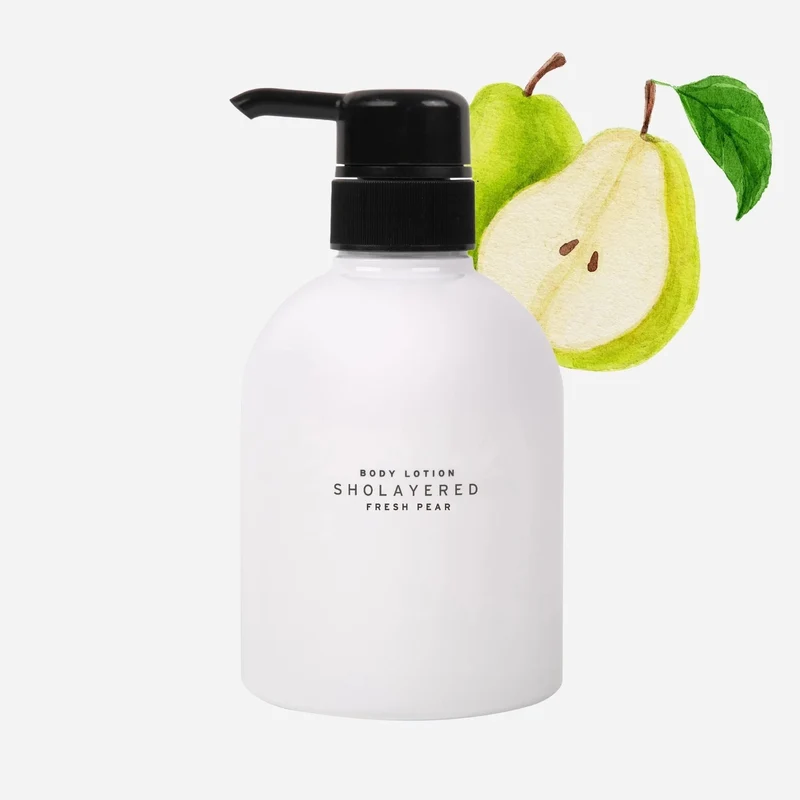 [Self-operated] Japanese LAYERED FRAGRANCE light luxury long-lasting light fragrance brightening fragrance body lotion 400ml fresh pear fragrance moisturizing body fragrance long-lasting refreshing and non-greasy
