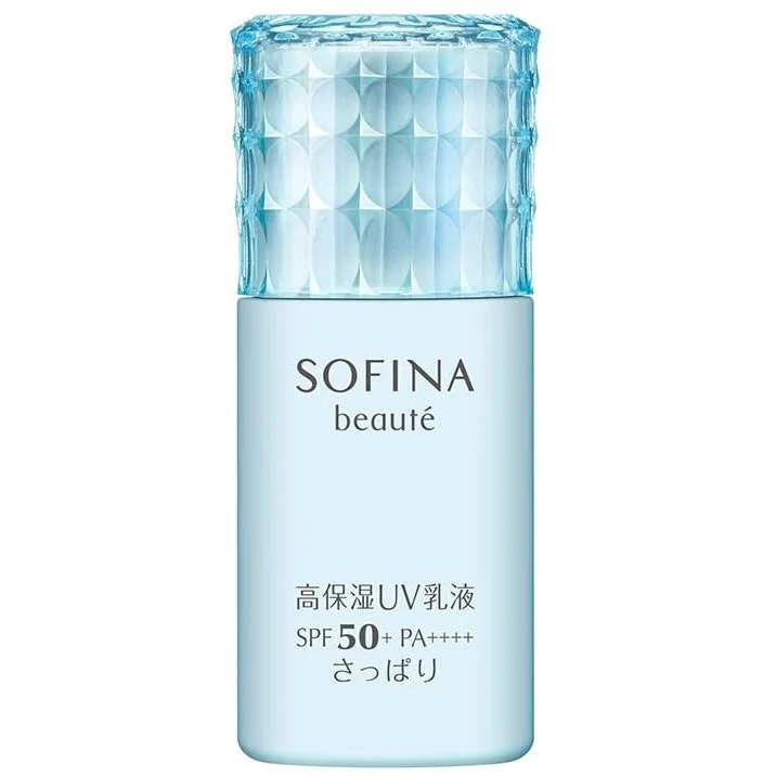[Self-operated] Japanese SOFINA Blue Flower Blue Friend Highly Moisturizing and Refreshing Facial Isolating Sunscreen 30ml Refreshing SPF50+ PA++++