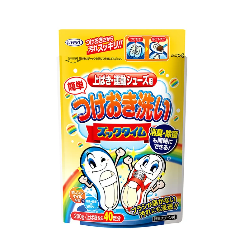 [Self-operated] Japan UYEKI sneakers cleaning powder 200g cloth mesh sneaker decontamination shoe cleaning deodorizing and sterilizing cleaning agent
