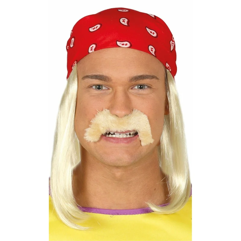 Blonde Perücke Hogan