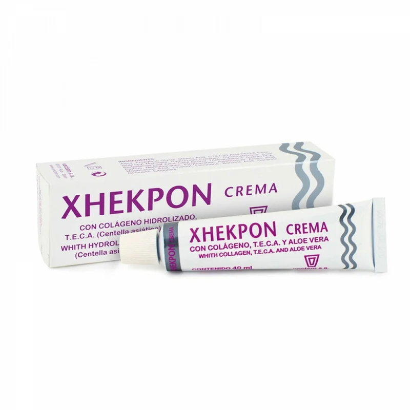 [Self-operated] Spanish XHEKPON Neck Wrinkle Cream Collagen Neck Wrinkle Firming and Lifting Neck Cream 40ml Restores Skin Vitality Same Style as Fan Bingbing