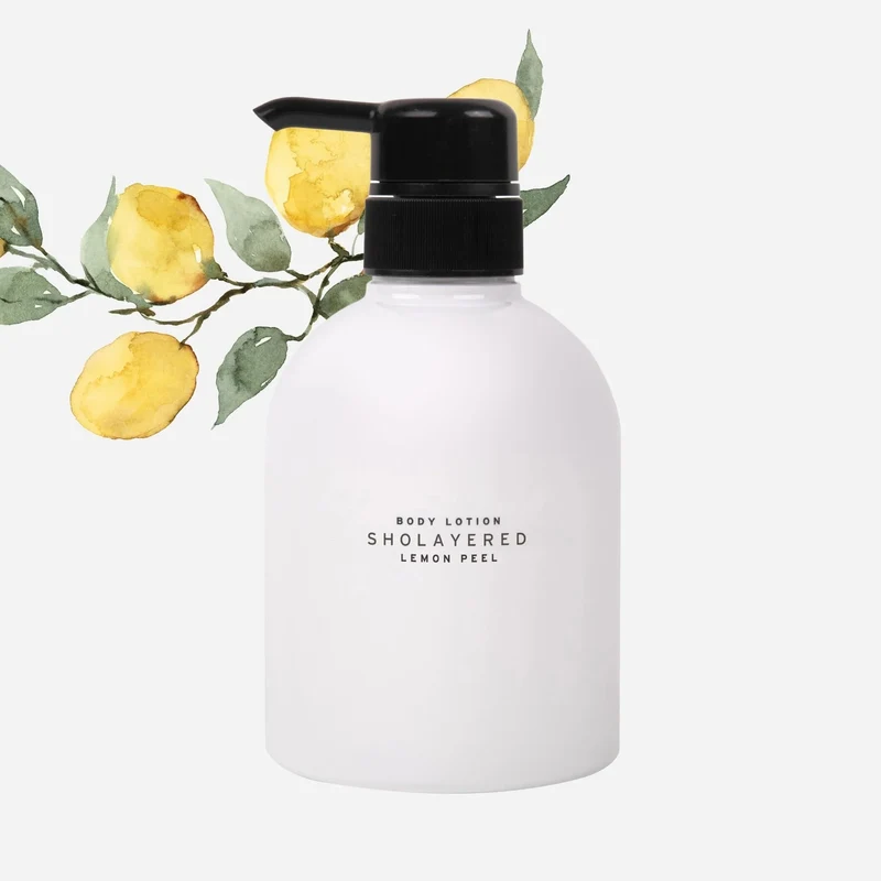 [Self-operated] Japanese LAYERED FRAGRANCE light luxury long-lasting light fragrance brightening fragrance body lotion 400ml lemon peel fragrance moisturizing body fragrance long-lasting refreshing and non-greasy