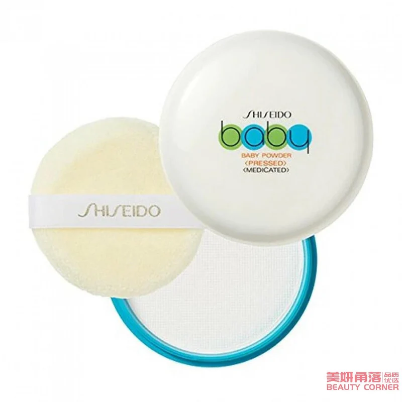 [Self-operated] Japanese SHISEIDO Infant and Toddler Talcum Powder 50g Natural Anti-itch Powder for All Seasons