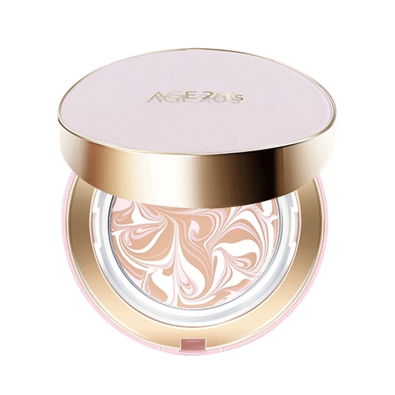 [Self-operated] Korea AGE20's Aekyung Cushion BB Cream Powder Box Concealer Whitening Hydrating Moisturizing Foundation Cream Water Light Essence Gouache Cream Comes with Replacement Refill No. 13 Bright White SPF50+ PA+++
