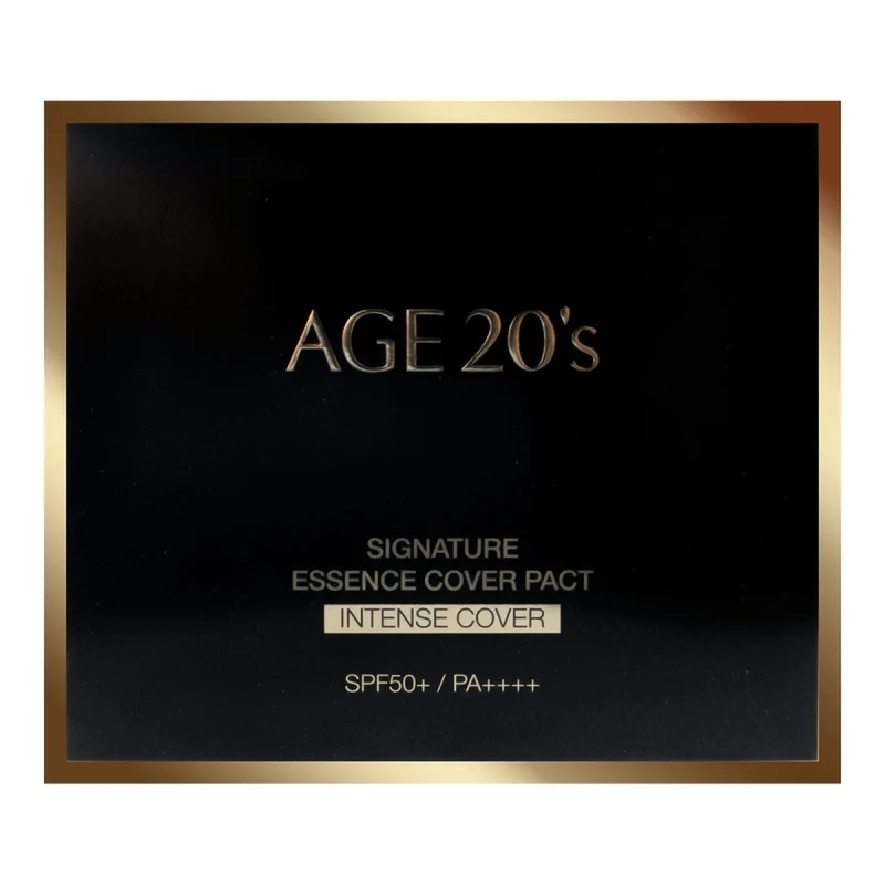 [Self-operated] Korea AGE20's Aekyung Cushion BB Cream Black Box Concealer Whitening Concealer Correcting Foundation Cream Water Glow Essence Gouache Cream Comes with Replacement Refill No. 21 Ivory White SPF50+ PA++++