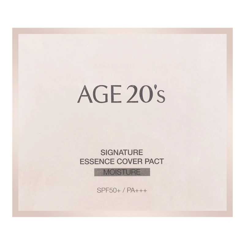 [Self-operated] Korea AGE20's Aekyung Cushion BB Cream Powder Box Concealer Whitening Hydrating Moisturizing Foundation Cream Water Light Essence Gouache Cream Comes with Replacement Refill No. 21 Ivory White SPF50+ PA+++