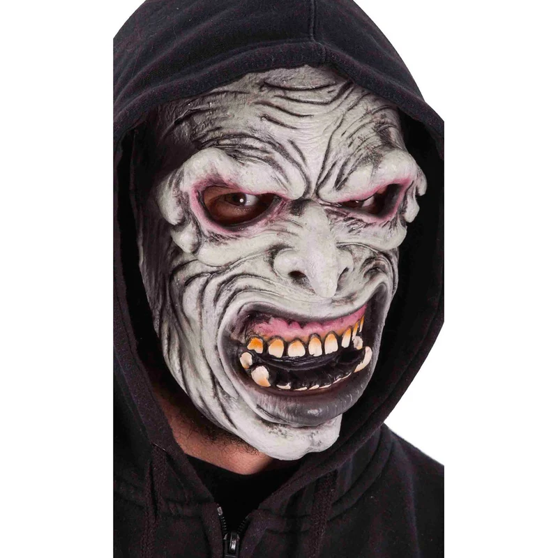 Nacht-Zombie Maske aus Latex