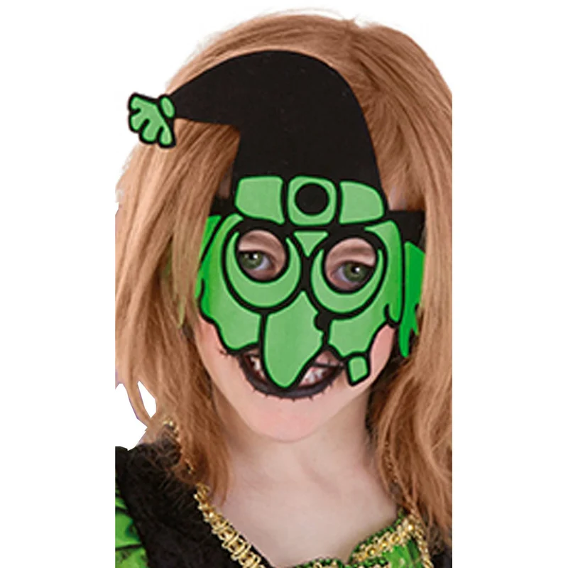 Witzige Hexe Maske für Kinder