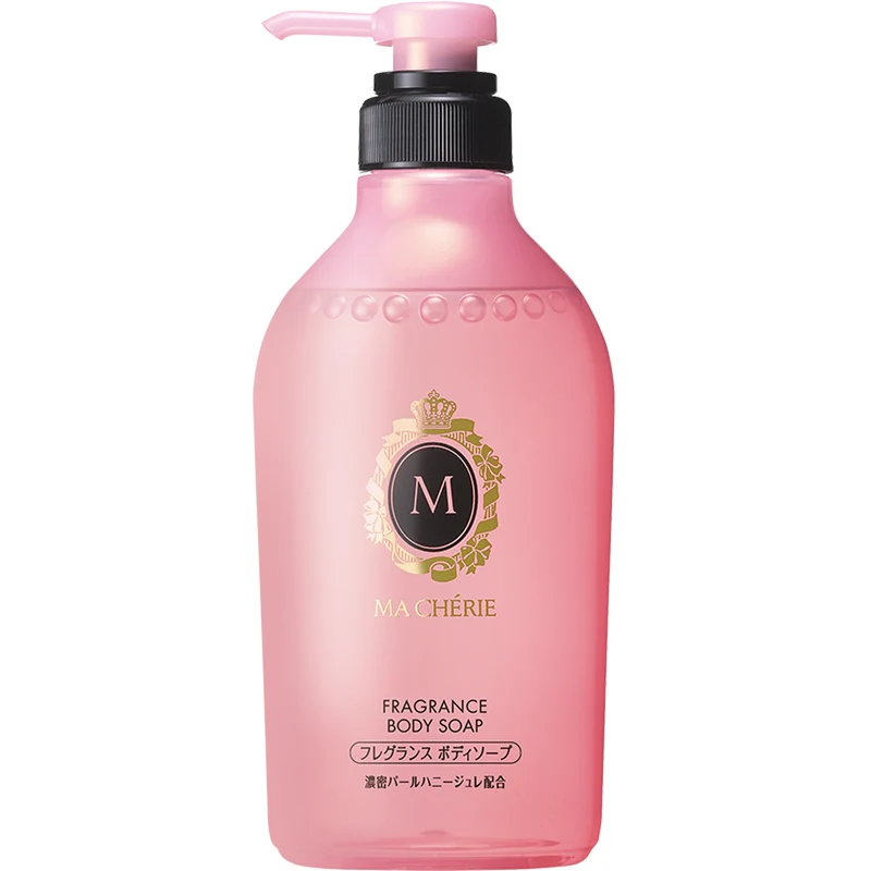 [Self-operated] Japanese SHISEIDO MA CHERIE fragrance shower gel 450ml moisturizing, refreshing, soft and clean internet celebrity perfume shower gel