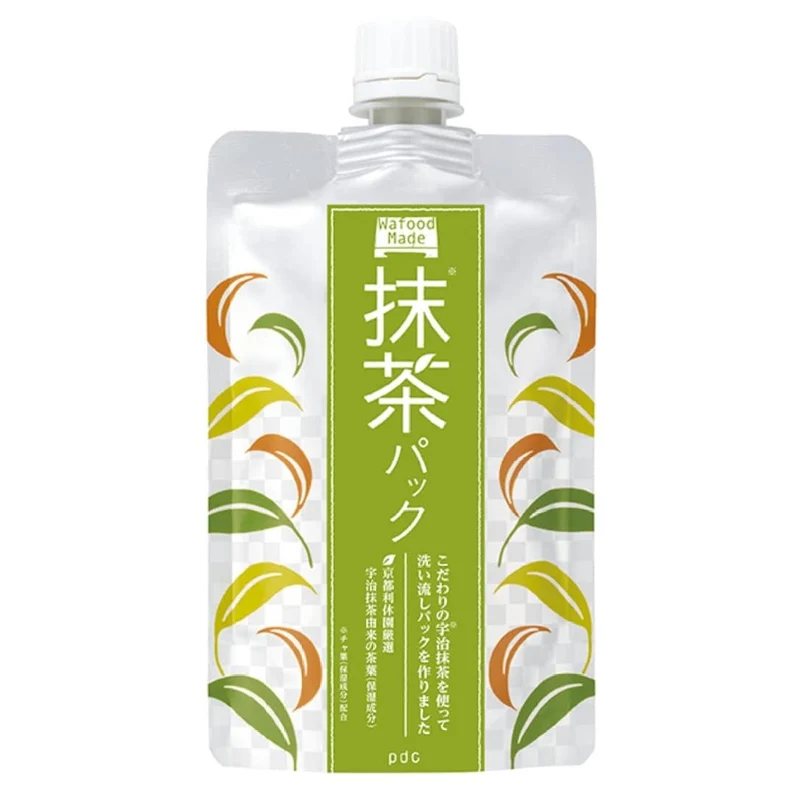 [Self-operated] Japan PDC Wafood Made New Uji Matcha Smear Mask 170g Cleans pores and improves fine lines