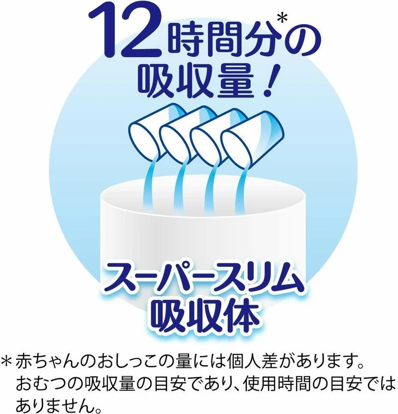 [Self-operated] Japanese UNICHARM MOONY Smooth Series Baby Diapers M size 58 pieces, suitable for both boys and girls, suitable for babies 6kg~11kg (this product is currently only sold in physical stores)