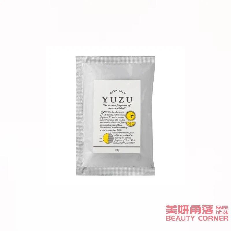 [Self-operated] Japan's DAILY AROMA YUZU Beauty Kochi Prefecture organic yuzu fragrance soothing bath salt bath agent 40g