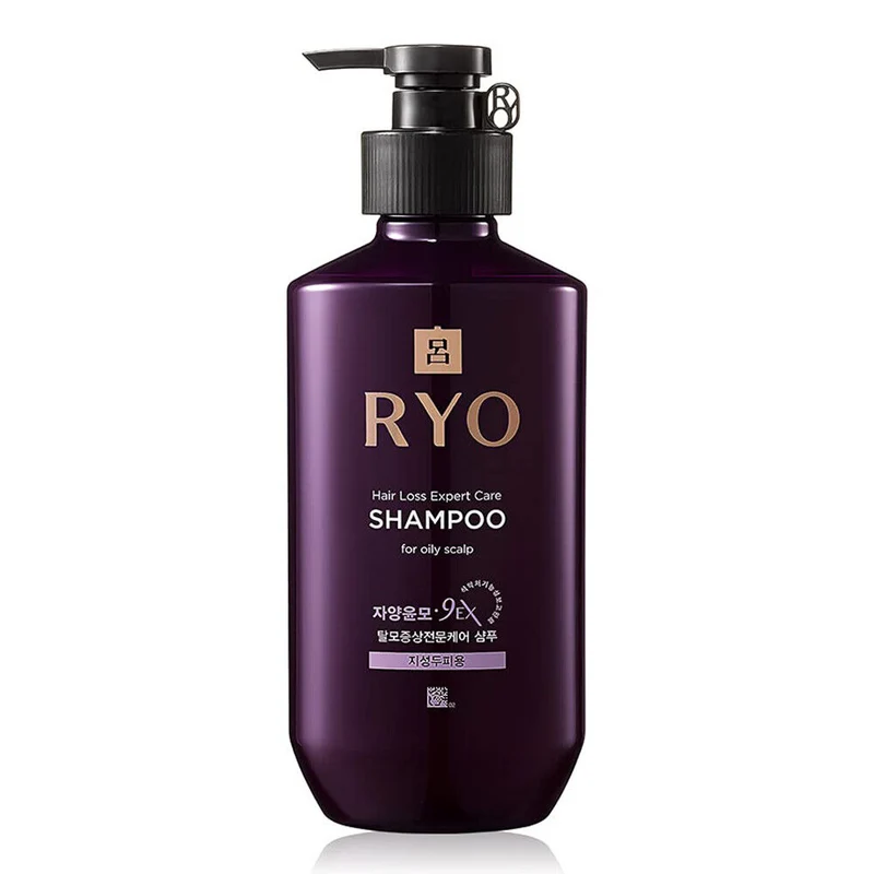 [Self-operated] Korean RYO Lu Purple Anti Hair Loss Firming Nourishing Shampoo 400ml Suitable for Oily Hair