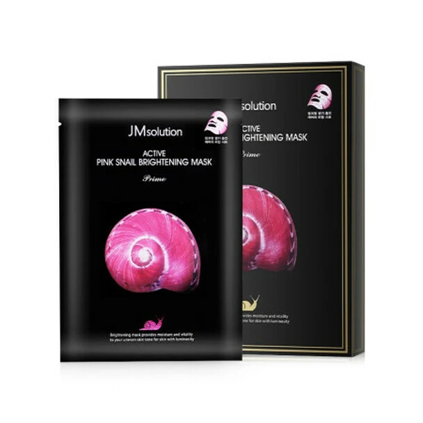 [Self-operated] Korean JM SOLUTION New Snail Extract Whitening Nourishing Mask 30ml single piece