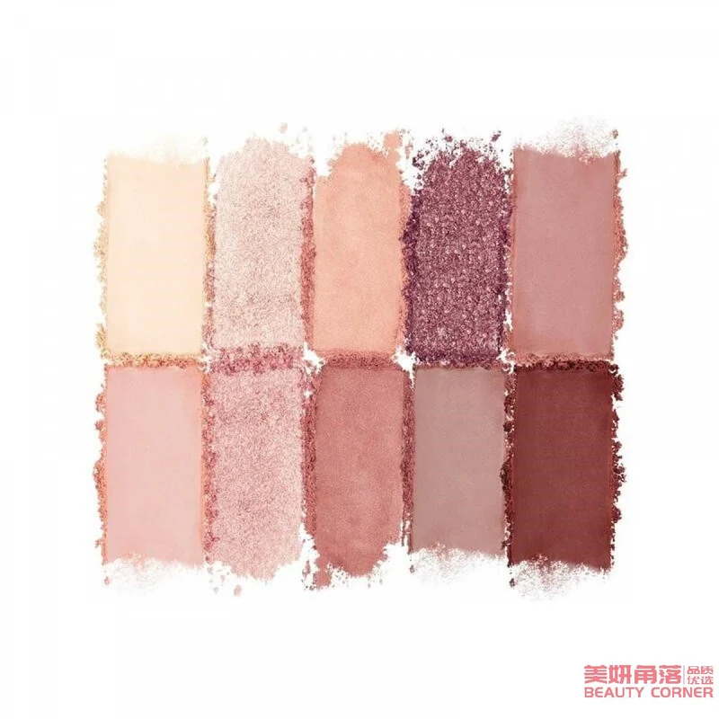 [Self-operated] Korean CLUB CLIO 10-color eyeshadow palette in one palette, color No. 1, Simply Pink, simple spring powder, INS super hot sequin makeup, romantic mocha eyeshadow palette