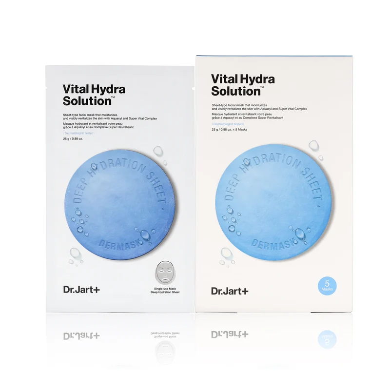 [Self-operated] South Korea's DR.JART+ Di Jiating New Blue Pill Deep Hydrating Intense Moisturizing Mask 25g per piece