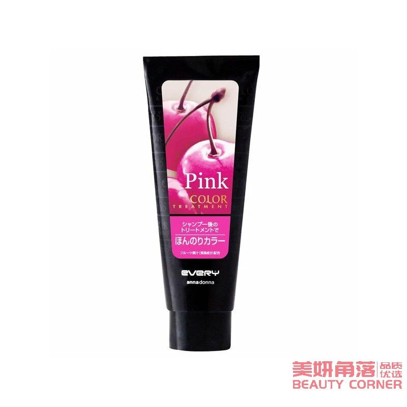 [Self-operated] Japan Anna Donna EVERY Color Locking Conditioner Hair Dye Cream Pink PINK 160g