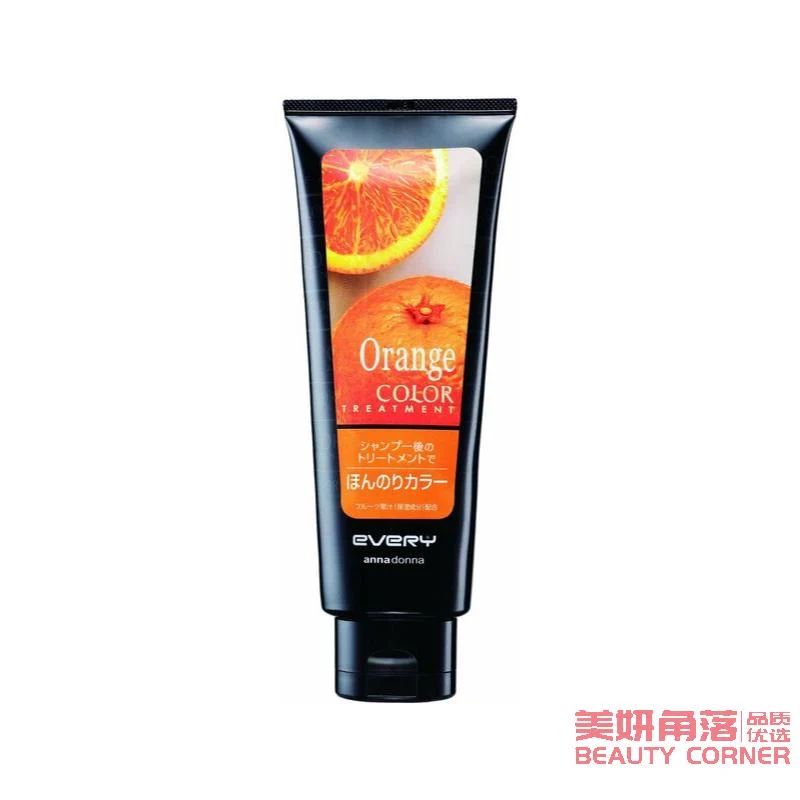 [Self-operated] Japan Anna Donna EVERY Color Locking Conditioner Hair Dye Cream Orange ORANGE 160g