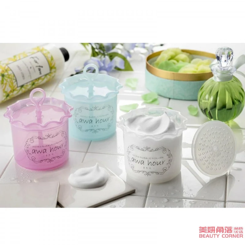 [Self-operated] Japan AWA HOUR facial cleanser foaming cup foamer, white, 1 piece, push-type foaming cup