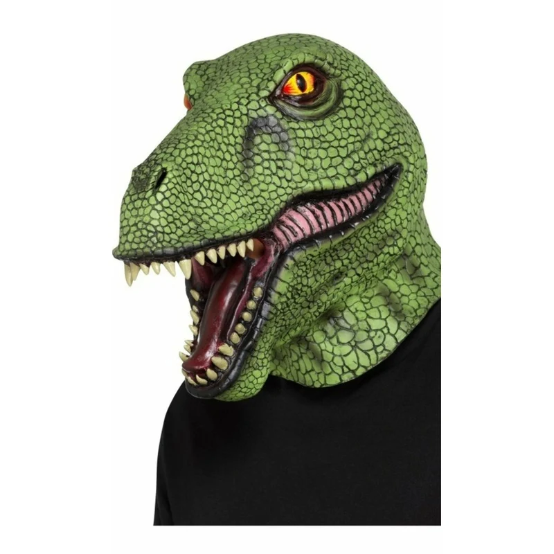 Dinosuarier Maske aus Latex