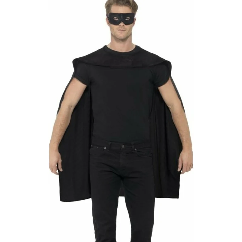 Superheld Set schwarz