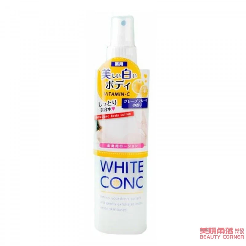 [Self-operated] Japan WHITE CONC Vitamin C body moisturizing water, hydrating whole body VC whitening spray 245ml