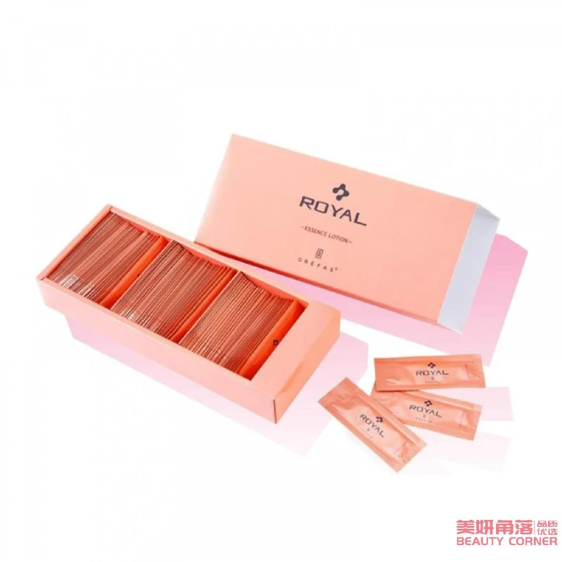 [Self-operated] Japan ROYAL New Version Upgraded Royal Cord Blood Drainage Stem Cell Rejuvenation Anti-Aging Placenta Essence 90 Bags 117ml