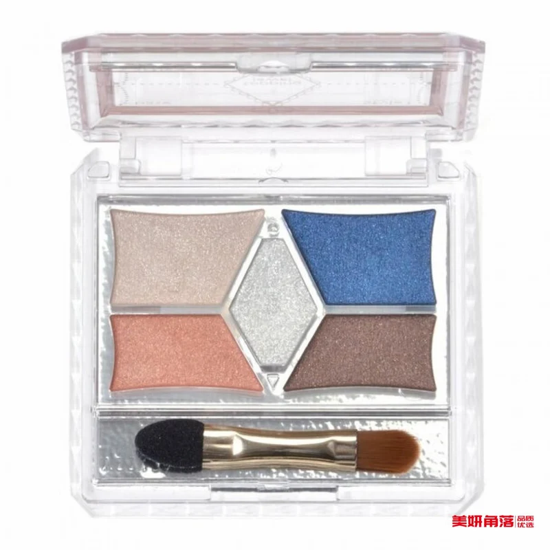 [Self-operated] Japanese CANMAKE Ida Perfectly Sculpted Nude 5-Color Eyeshadow Palette #15 Light Orange Royal Blue