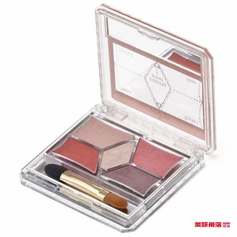 [Self-operated] Japanese CANMAKE Ida Perfectly Sculpted Nude 5-Color Eyeshadow Palette #14 Burgundy Plum Color