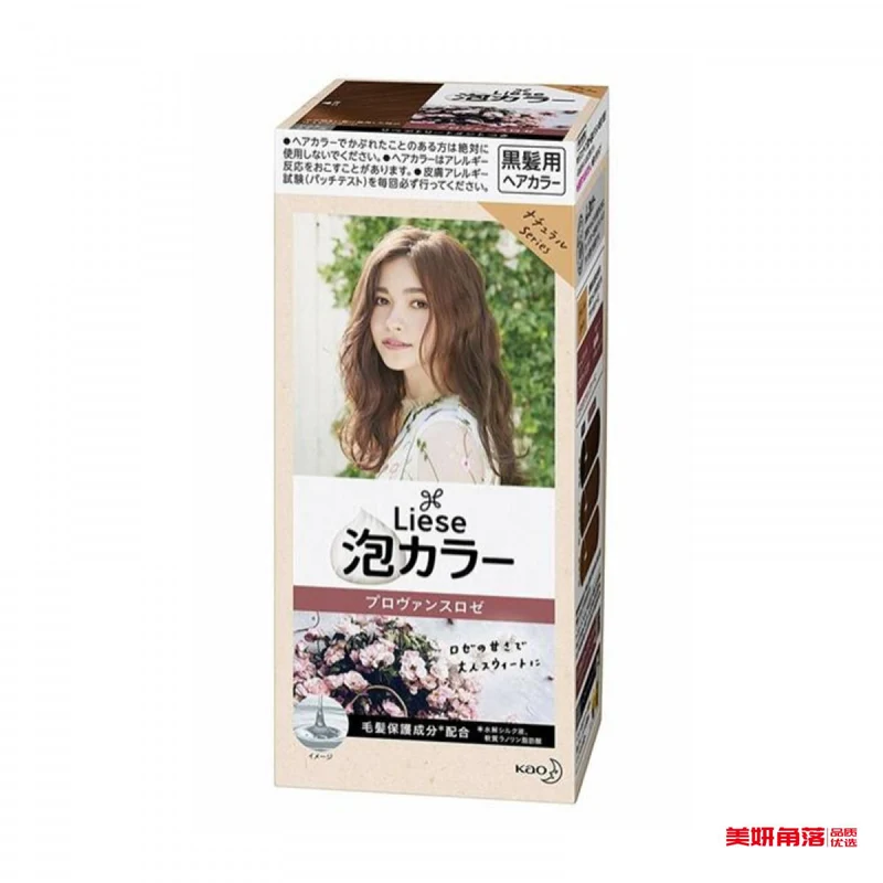 [Self-operated] Japanese KAO Kao LIESE PRETTIA new packaging foam hair dye #Provence Rose Brown 1 group won the first place in the COSME Awards
