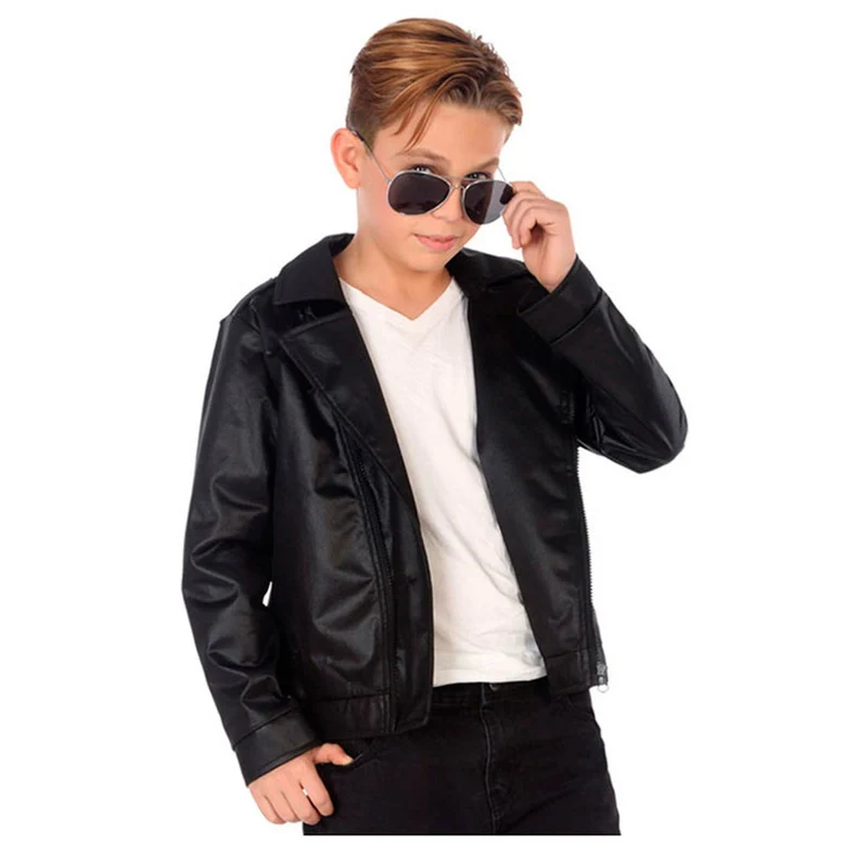 Jacke Rock Schwarz für Jungen