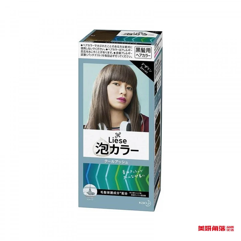 [Self-operated] Japanese KAO Kao LIESE PRETTIA new packaging foam hair dye #Platinum Beige single group won the first place in the COSME Awards