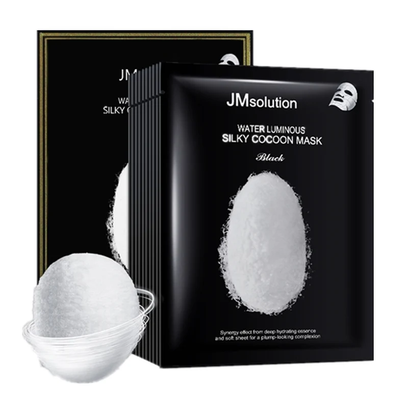 [Self-operated] Korean JM SOLUTION White Water Nourishing Silk Mask Black Edition 35ml Single piece