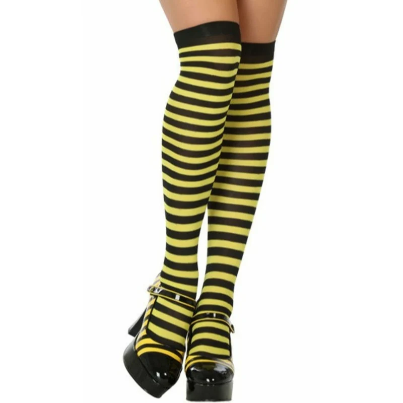 Overknees Biene Eco