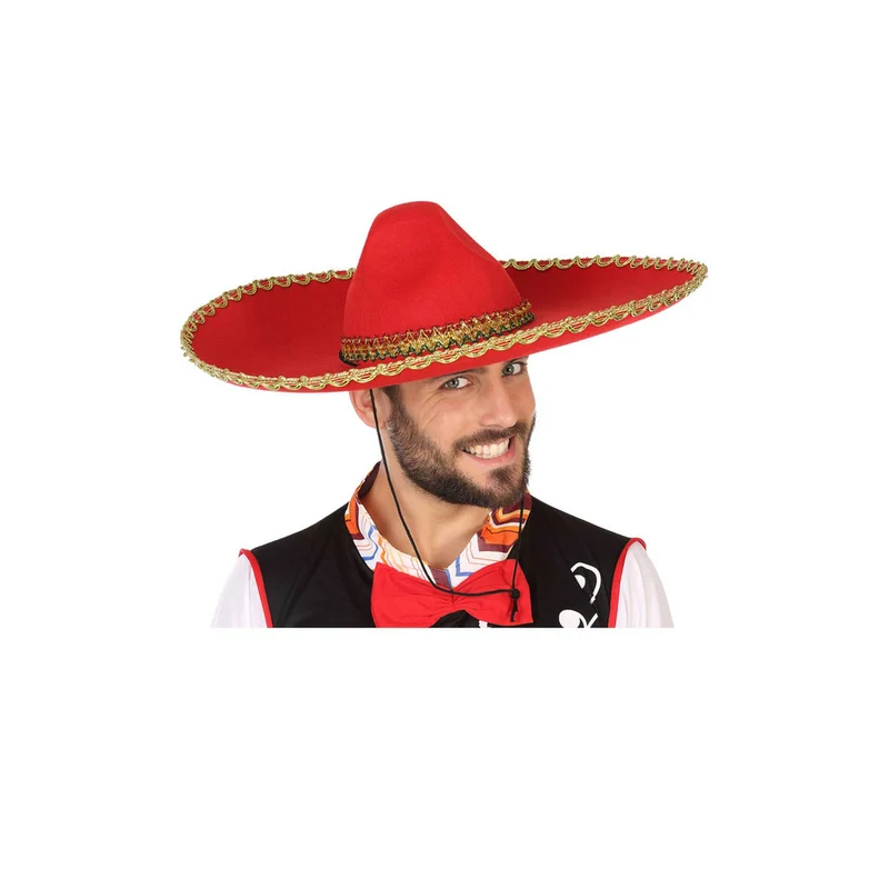 Sombrero Mexikaner Rot