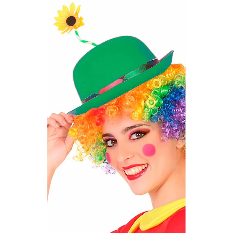 Clown Hut Grün
