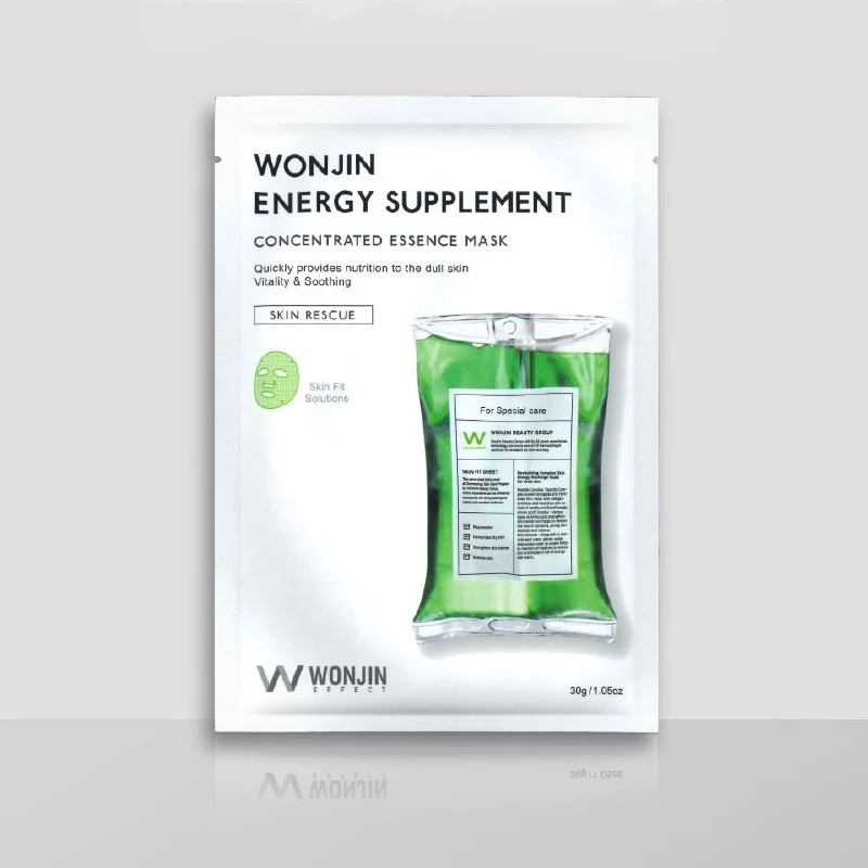 [Self-operated] South Korea Wonjin Wonjin Regenerating Green Bottle Child Face Mask 30g single piece