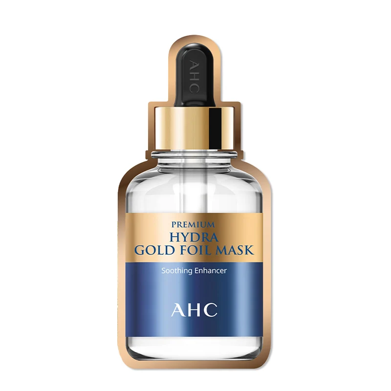 [Self-operated] South Korea's AHC new 24K gold tin foil steam mask 25g, single piece, moisturizing, hydrating, repairing and moisturizing