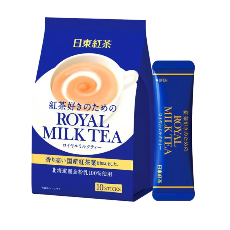 [Self-operated] Japan Nitto Nitto Black Tea Royal Milk Tea Mellow Milk Tea 14g × 10 sticks