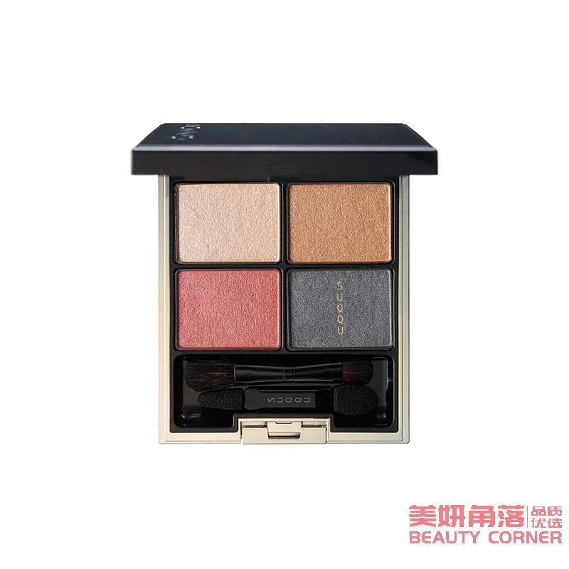[Self-operated] Japan SUQQU Crystal Color Three-dimensional Four-Color Eyeshadow Palette #11 Dark Maple -FUKAKAEDE 5.6g