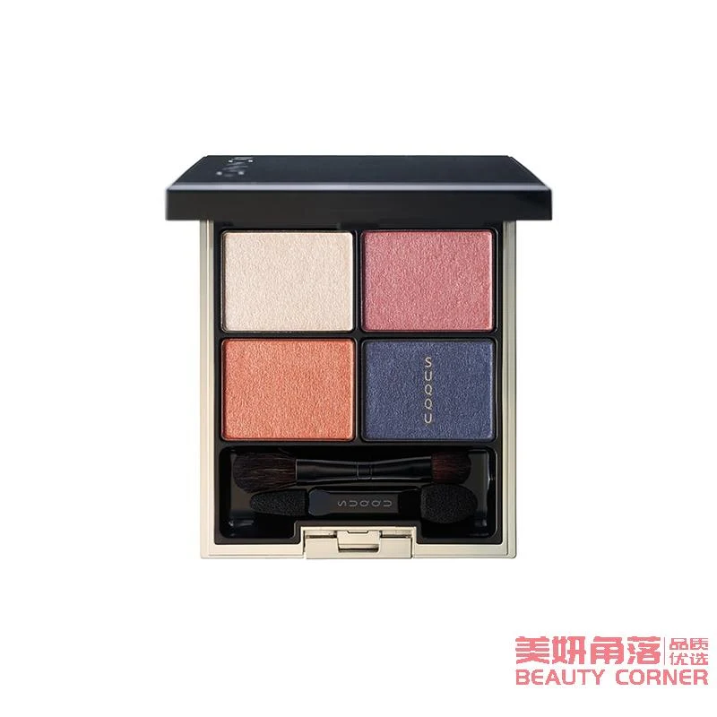 [Self-operated] Japan SUQQU crystal color three-dimensional four-color eye shadow palette #10 Xixi -YUUAKANE 5.6g
