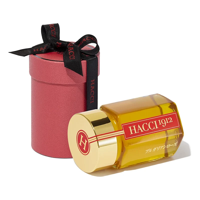 [Self-operated] Japanese HACCI Huaqi Bulgarian Rose Honey Gift Box 95g Moisturizing and Purifying Anti-inflammatory, Calming and Anti-aging