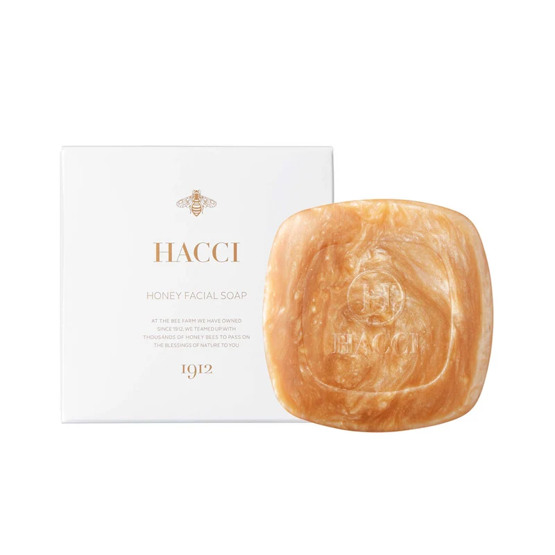 [Self-operated] Japanese HACCI Honey Beauty Soap 120g Large Pack