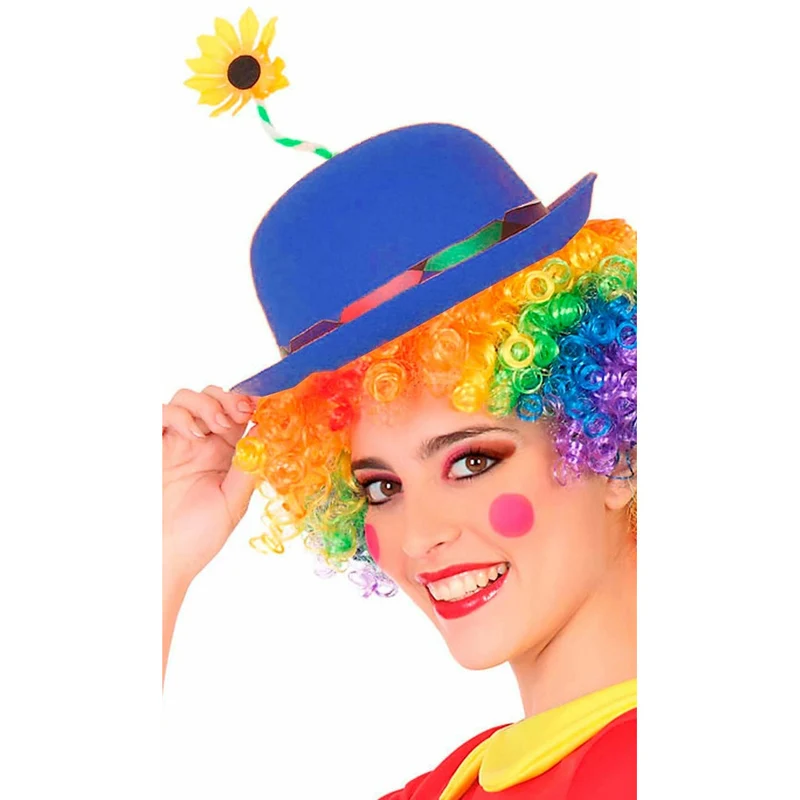 Clown Hut Blau
