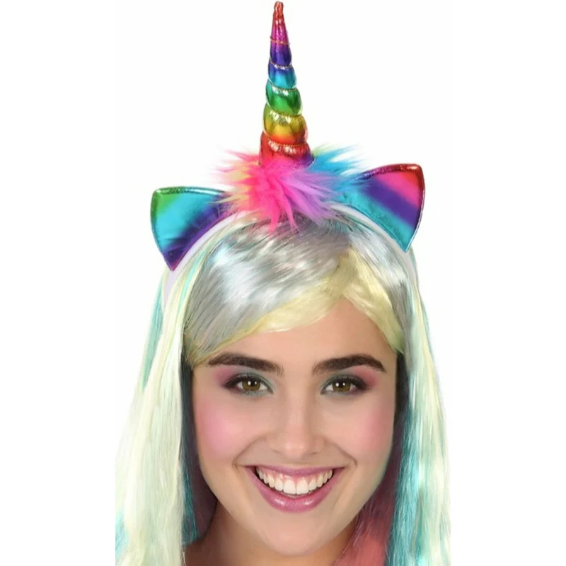 Haarreif Einhorn bunt