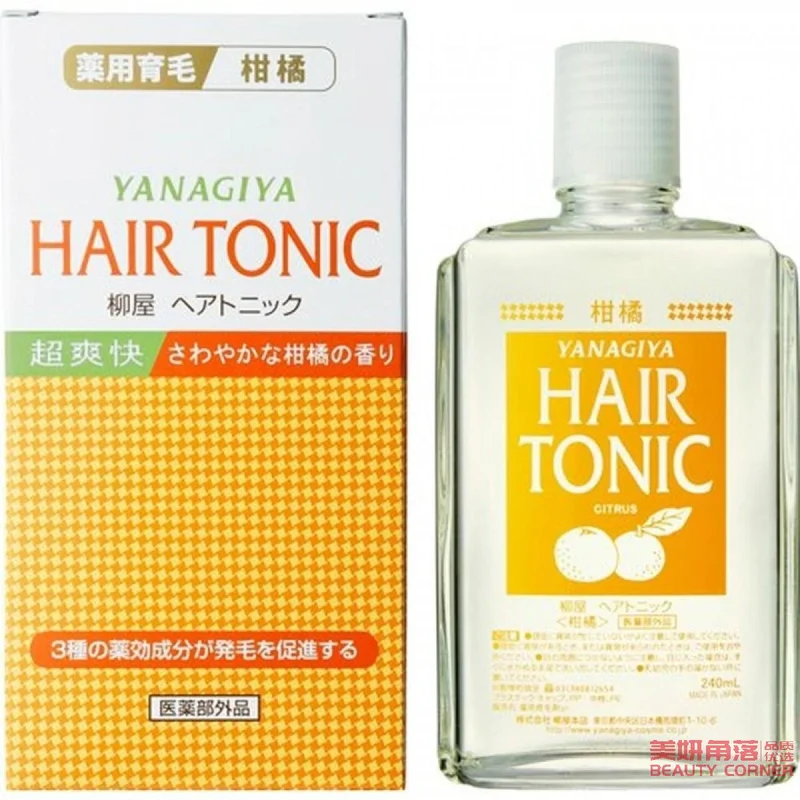 [Self-operated] Japanese YANAGIYA Yanagiya Main Store Medicinal Hair Root Nutrient Solution Citrus Fragrance 240ml